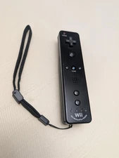 Nintendo Wii Motion Plus Remote Controller Wiimote Black RVL-036 - OEM Original