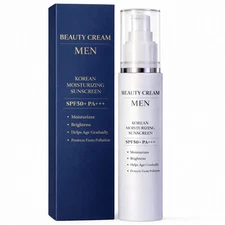 Korean Men Sunscreen SPF 50+ PA++++ | Moisturising & Brightening ( 1 PACK )