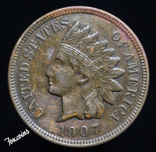 ✅  1907 Indian Head Cent EXTREMELY FINE    “Best Value On eBay" - Fast Shipping