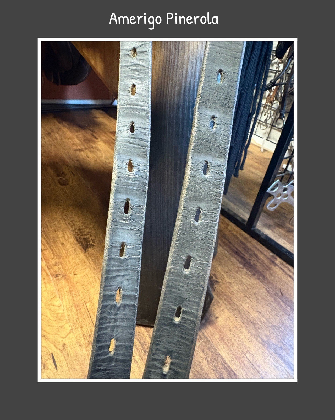 Amerigo Pinerola Dressage Saddle. 17.5” MW