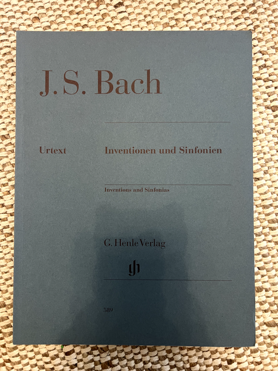 Henle J.s. Bach Inventions and Sinfonias for sale online | eBay
