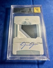 2019 Panini National Treasures Josh Jacobs RC Patch AUTO 1/1 One of One! POP 1 