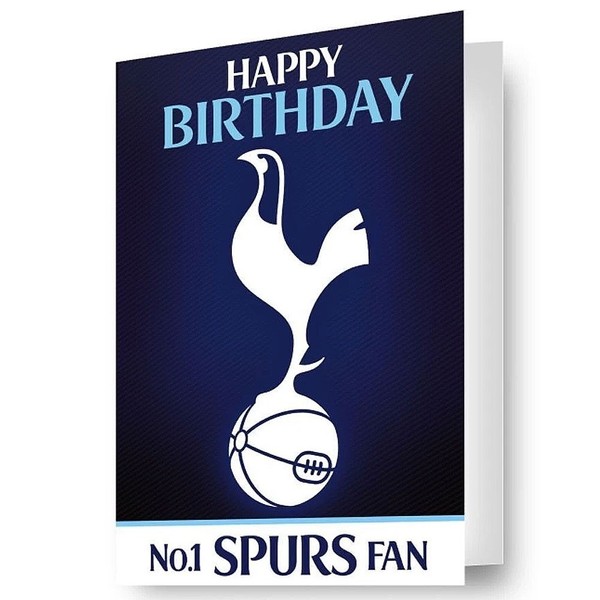 Tottenham Hotspur Fc - 3D Lenticular Birthday Card - Cards Gift Wrap - F300Z-image