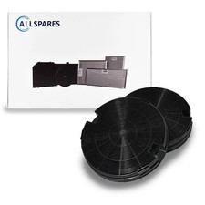 AllSpares Filtre à charbon (2 pcs.) pour hottes aspirantes adapté pour Whirlpool