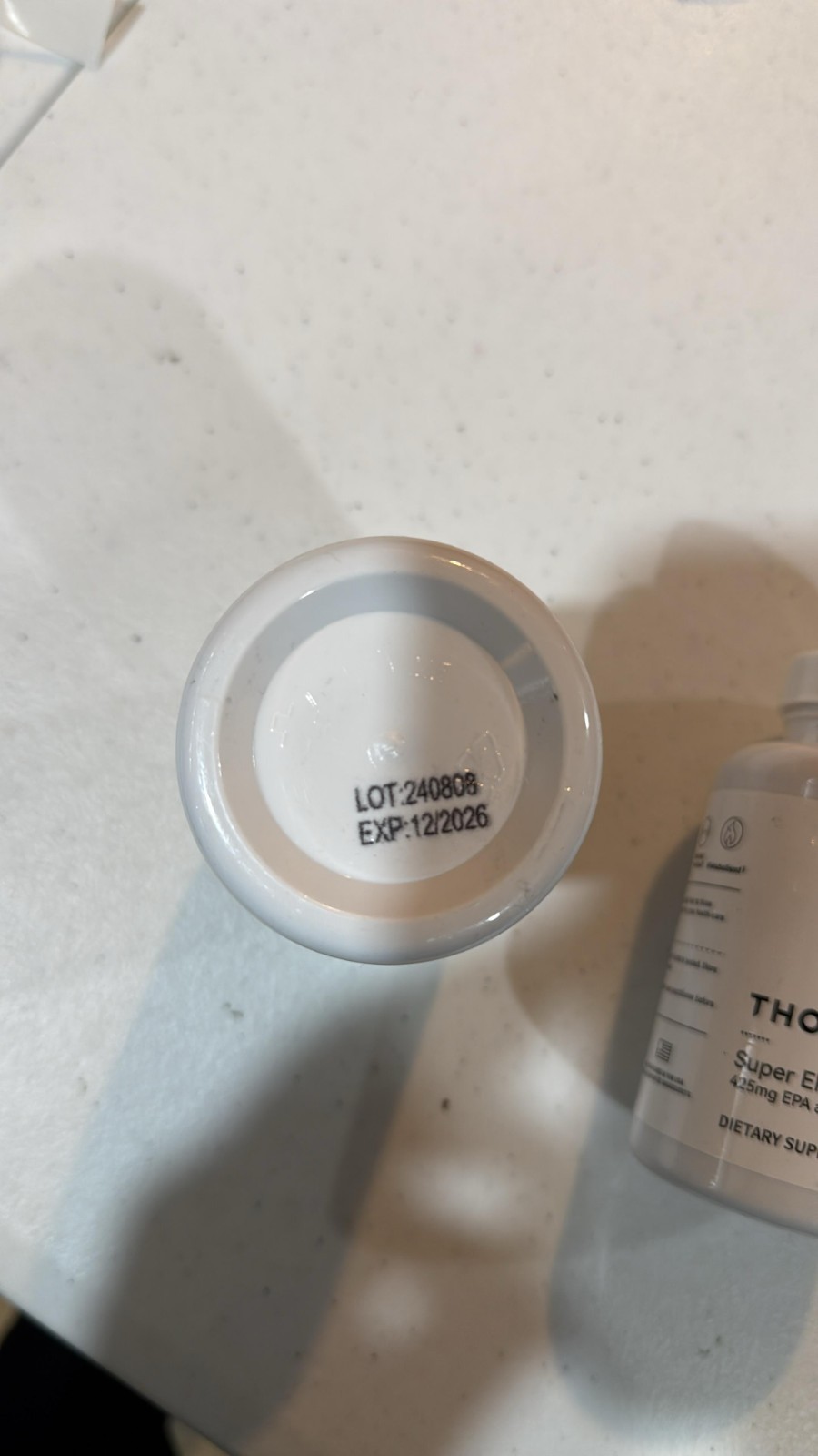 THORNE Super EPA-  EPA 425mg And DHA 270 Mg 90 cap exp 12/2026