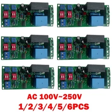 Cycle Delay AC 110V 120V 220V 230V Timing Timer Relay Switch Turn ON/OFF Module