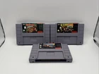 Nintendo SNES Donkey Kong Country 1, 2, & 3 Bundle Cartridges Only
