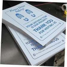 Paper Floor Mats for Cars | Black or Blue Typing Vehicles Disposable Floor 