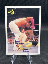 Brutus The Barber Beefcake 1990 Classic WWF #113 Wrestling Card
