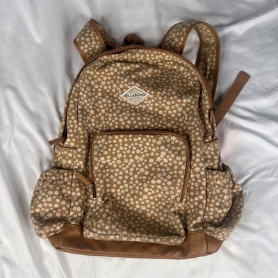 Billabong Backpack Home Abroad Daisies Floral Bag 18''