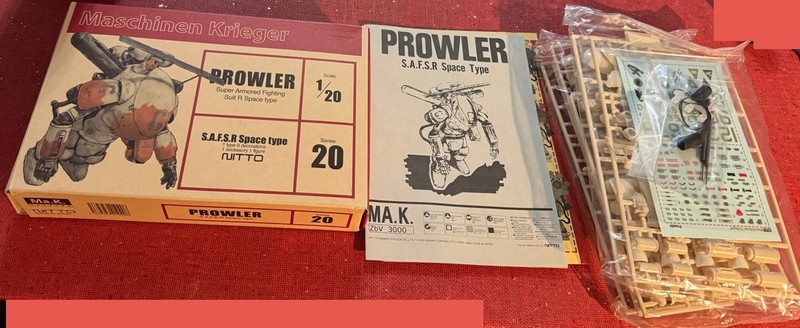 Maschinen Krieger Ma.K. PROWLER  NITTO Series 20 Scale 1/20 Sealed Bags 2000