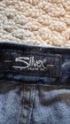 Silver Jeans Woman’s 29 Vintage Ankle Straight Distressed Fringe Raw Hem — photo 3