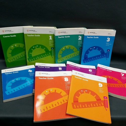 OPEN UP Resources Grade 8 Math Units 1-9 Teacher's Guides