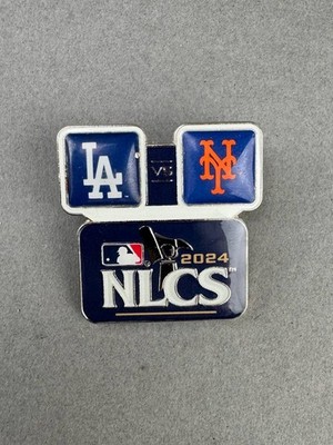 2024 NLCS Mets vs Dodgers Pin Championship Series New York Los Angeles