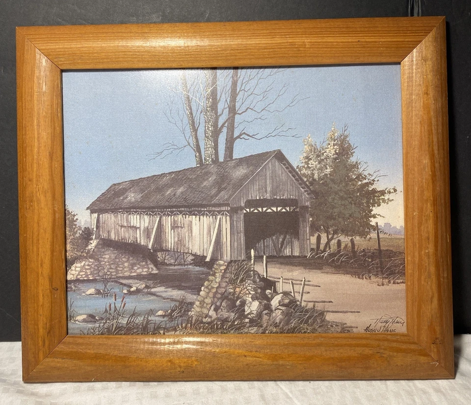 "Imprime Huey J. Theus enmarcado de colección The Way Through & The Old Home Place 12x10""" Foto 4 de 4