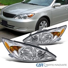 Fits 2002-2004 Toyota Camry Le Xle Se Clear Headlightscorner Signal Lamps Lr Fits 2002-2004 Toyota Camry Le Xle Se Clear Headlightscorner Signal Lamps Lr