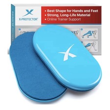 X-Protector Sliders Working Out Exercise Sliders Hard & Carpeted Floors Gliders