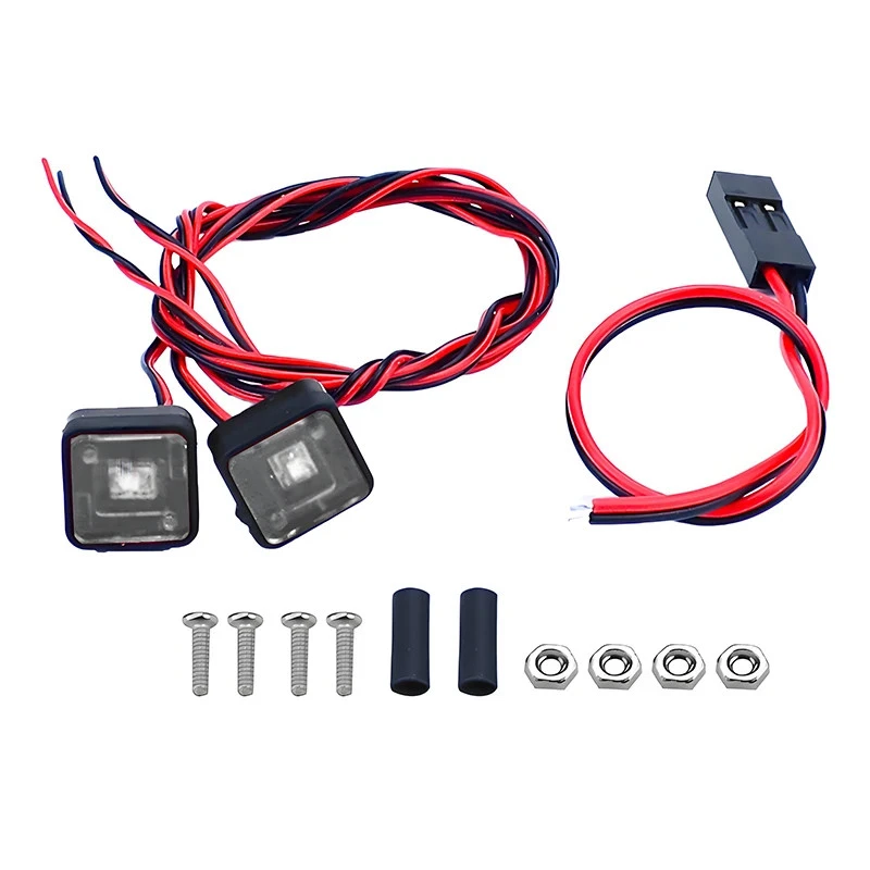 RC Car LED Position Lamp Warning Light for Tamiya RC Truck Traxxas TRX4 RC4WD - Image 4 of 4