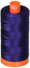 Midnight Blue Cotton Mako Thread 50wt 1421 Yard Large Spool MK50 2745