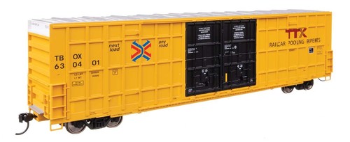 Walthers Mainline 910-3120 HO 60' High Cube Plate F Boxcar TTX TBOX #630401 | Zustand: New