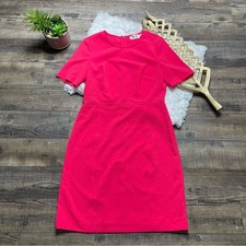 Eliza J Pink Short Sleeve Sheath Dress Women's Size 6