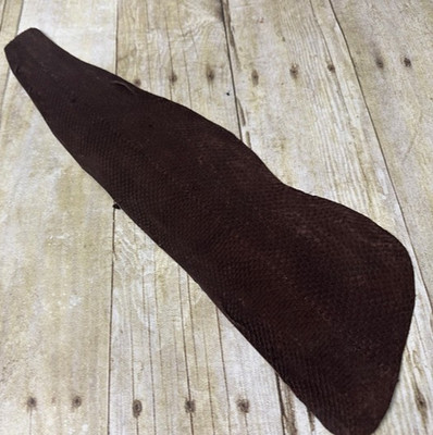 Brown Genuine Salmon Leather Hide Real Exotic Fish Skin King Sockeye tilapia 391