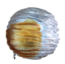 APPLIQUE SINGOLA in stile MAZZEGA VINTAGE SCONCE 1970