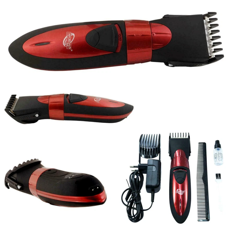 RASOIO PROFESSIONALE TAGLIACAPELLI RICARICABILE ACCIAIO SURKER HC-7068 - Immagine 3 di 4