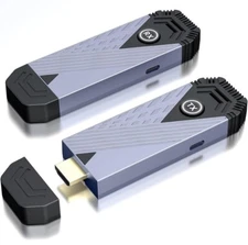 Wireless HDMI Transmitter and Receiver, Multiple Working Modes Support 4, 100ft