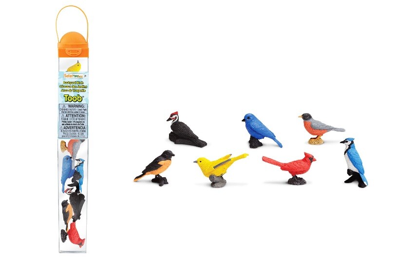 Safari Ltd 678304 Garden Birds (7 Minifigures) Theme Area