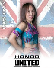 Official ROH Ring of Honor - Sumie Sakai 2018 UK 8x10