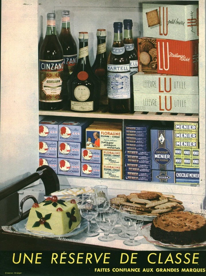 Publicité ancienne une réserve de classe  issue de magazine 1952 - Photo 1/1