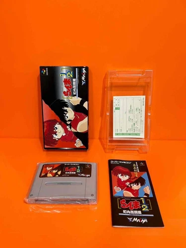 Ranma 1/2 Chonai Gekitou Hen Super Famicom SFC SNES　From　japan