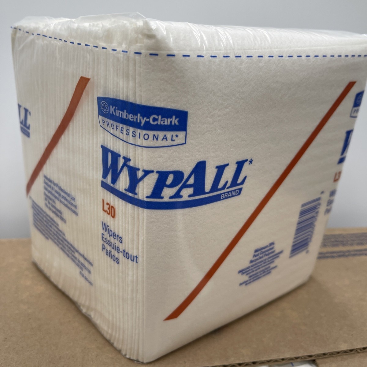 1080 Lingettes Lourdes Kimberly-Clark WypAll 12.5 X 12 Pouces – Réf. 05812, Paquet Neuf Scellé
