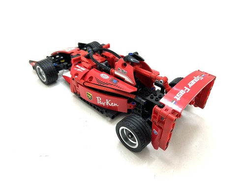 Formula F1 Building Blocks Set 455 Pieces Pull Back Red Race Car 1:18 DIY - Picture 15 of 23