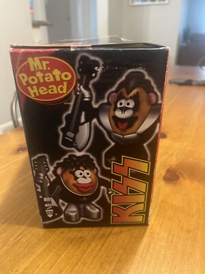 KISS Mr. Potato Head Complete Set Sealed Official 2009 Hasbro