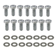 1965 - 1987 Valve Cover Bolts Set Big Block Chevy Steel Chrome Hex Bb Chevy