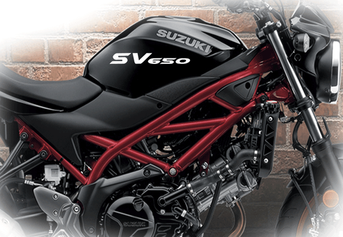 SV650 Motorcycle Tank Fairing Sticker Decal (2) - Picture 3 of 7