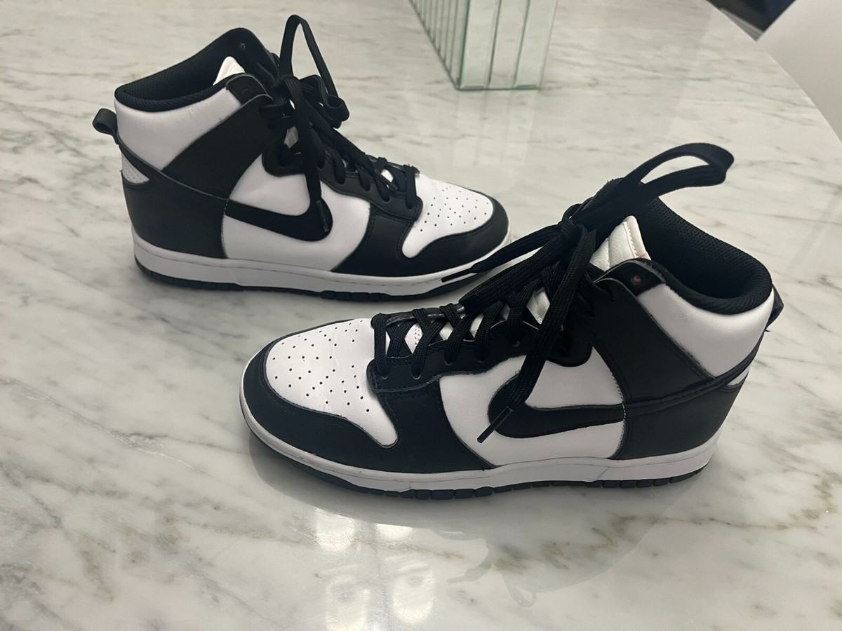 Lightly worn, Nike high tops. Pink Nike high tops. Lightly worn. Left is a little... | Depop main image 2