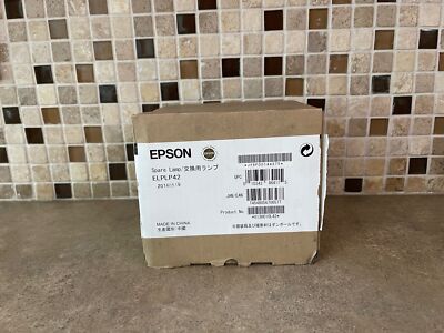 OEM GENUINE EPSON ELPLP42 LAMP FOR POWERLITE 822P 83C EX90 400W410W822+83+/ C1-4