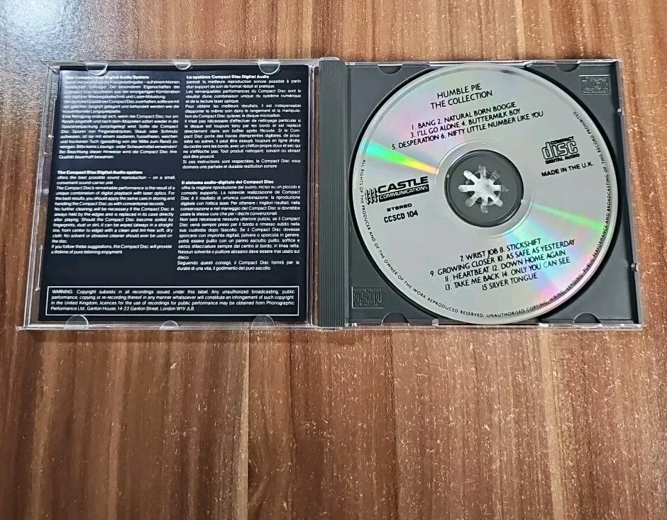 Humble Pie - The Collection (1986) Album Best of Musik CD *** sehr gut *** - Bild 3 von 3