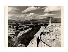 WWII WW2 Original Photo Beautiful European Overlook Vista 1940s Pls READ