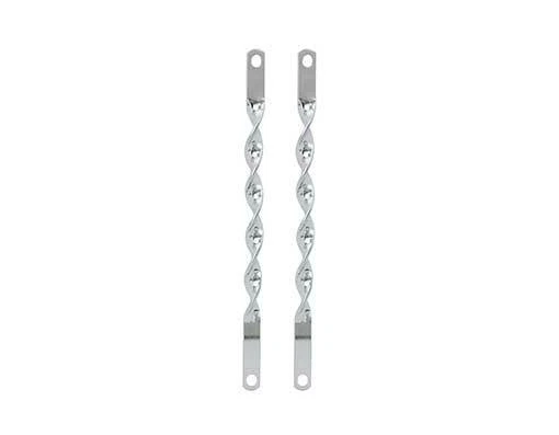 Bike 12 Twisted Spring Fork Bars Chrome. Bike parts Bicycle parts