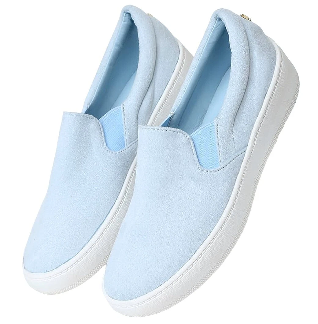 Workwear Solid Suede Comfort Shoes for Women