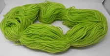 1.9lbs Lime Green Rug Yarn