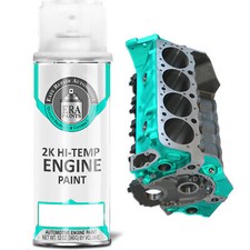 Era Paints 2k Teal Engine Paint Hi-temp Resistance Extreme Durability