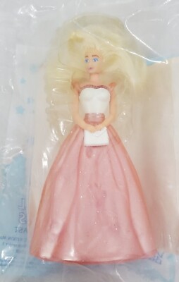 VINTAGE ~ McDonalds Happy Meal Toy ''Twinkle Lights Barbie'' Hair You Can Style -1