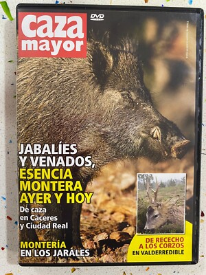 JABALIES Y VENADOS, ESENCIA MONTERA AYER Y HOY DE CAZA EN CIUDAD REAL DVD CACERE
