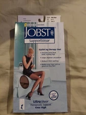NEW Jobst Womens Compression 8-15 mmHg Pantyhose - Silky Biege 9.5-11