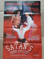 MISTY MUNDAE - Promotional Film Poster - Satan's School for Lust - FILM - EX